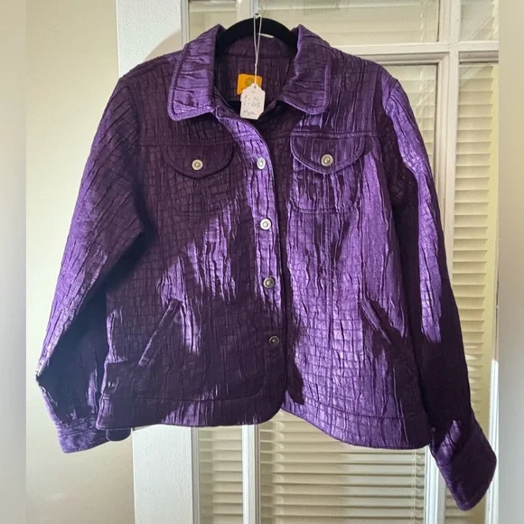Ruby Rd Textured Jacket-Size 14 - Picture 1 of 9